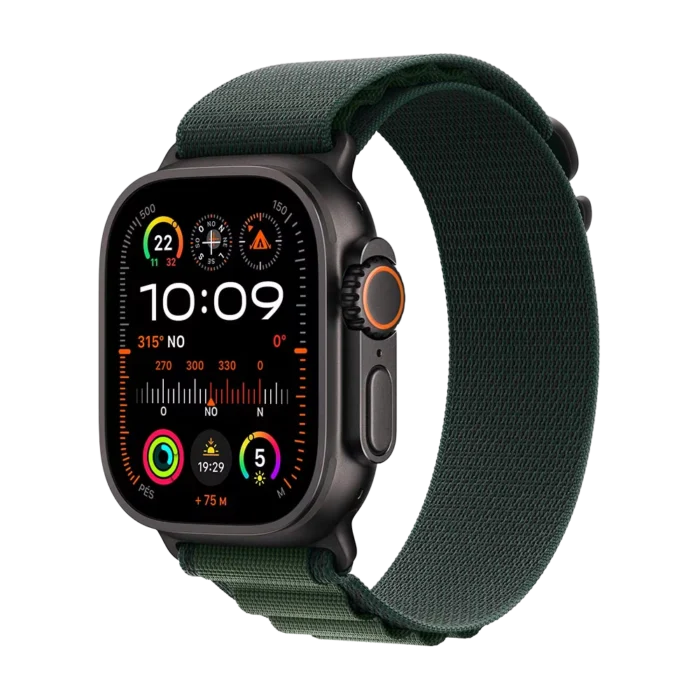 Apple Watch Ultra 2 – (Caixa de Titânio, 49mm, GPS+Cellular, Pulseira Loop Alpina) - Imagem 1