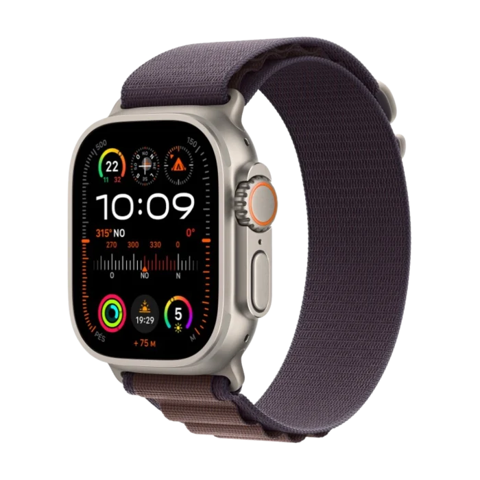 Apple Watch Ultra 2 – (Caixa de Titânio, 49mm, GPS+Cellular, Pulseira Loop Alpina) - Imagem 2