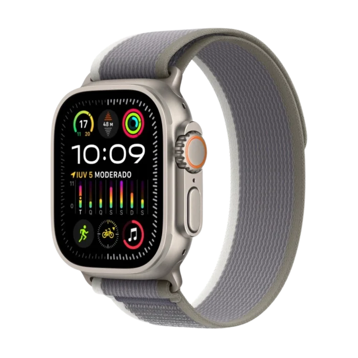 Apple Watch Ultra 2 – (Caixa de Titânio, 49mm, GPS+Cellular, Pulseira Loop Trail) - Imagem 2