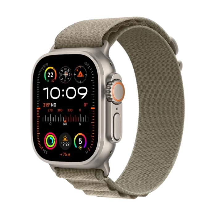 Apple Watch Ultra 2 – (Caixa de Titânio, 49mm, GPS+Cellular, Pulseira Loop Alpina) - Imagem 3