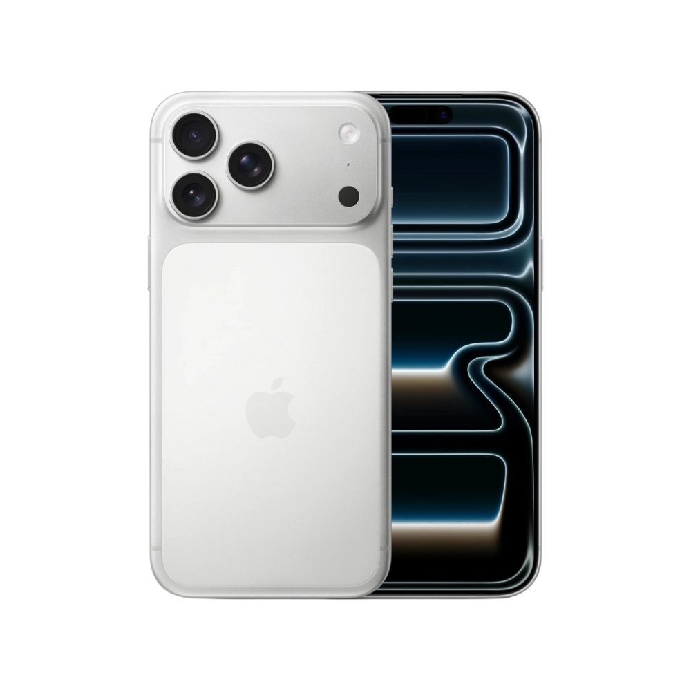 01-iphone-17-pro-6-3-inch-silver iPhone 17 Pro Apple (6,3”, A19 Pro, 256GB, 12GB, 48MP, 5G) - Imagem 1