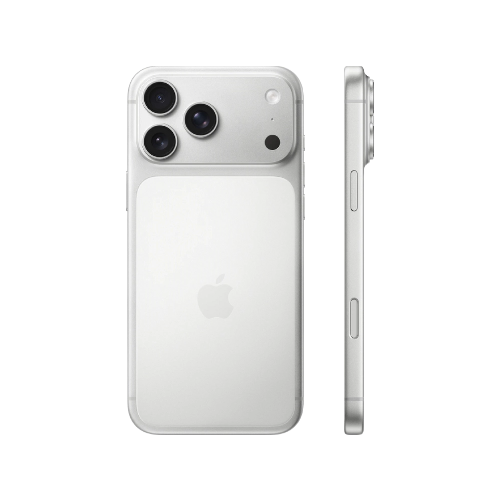 02-iphone-17-pro-6-3-inch-silver iPhone 17 Pro Apple (6,3”, A19 Pro, 256GB, 12GB, 48MP, 5G) - Imagem 2